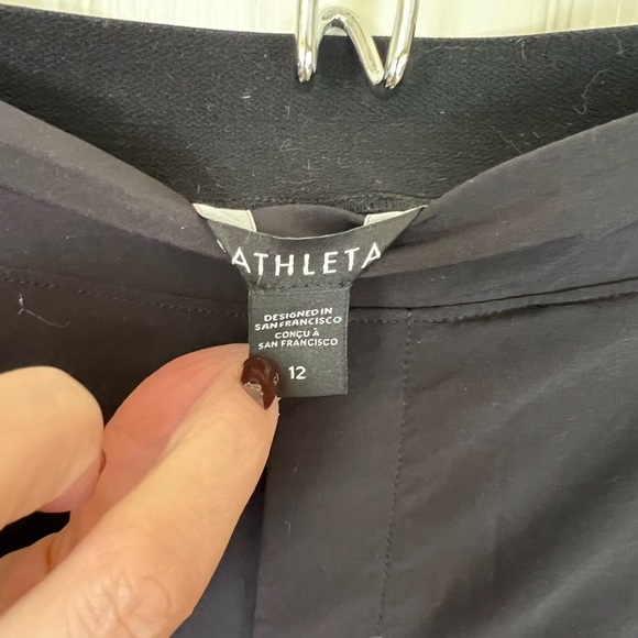 Athleta Women's  Black Straight Leg Pants - Picture 5 of 10